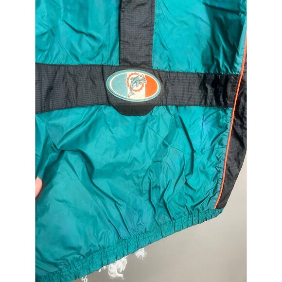 VTG Miami Dolphins Starter Jacket Puffer 1/4 Zip Pro Line NFL 90s Sz M Football - Picture 14 of 16
